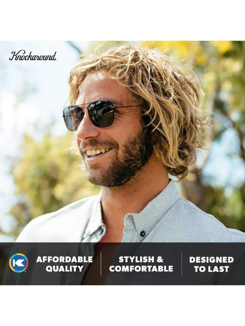 Stylish Polarized Navigator Sunglasses for Men & Women - UV Protection & Comfort